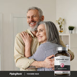 Produit sans gluten Piping Rock Yohimbe — compatible avec les régimes sensibles.