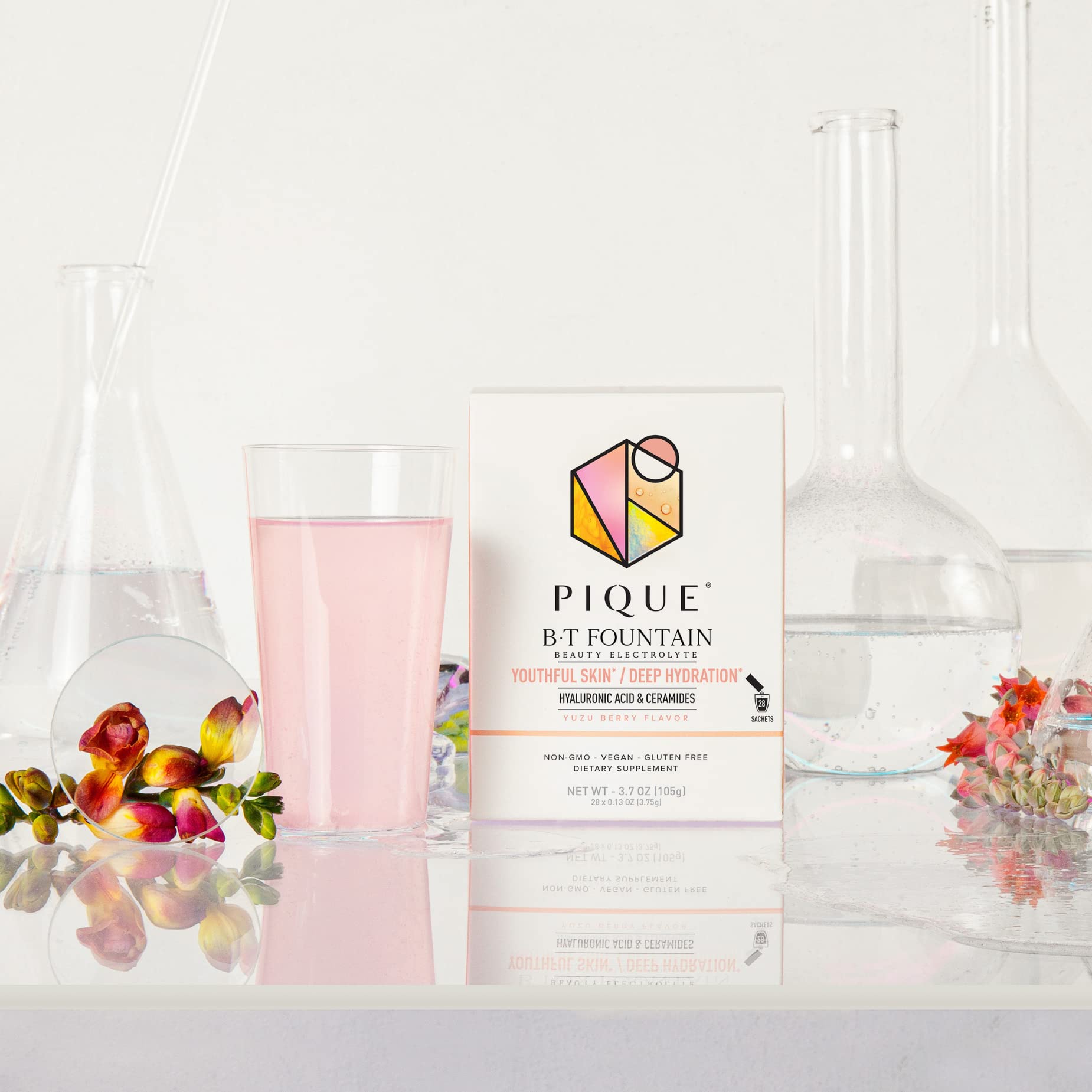PIQUE BT Fontaine Beauté – emballage recyclable réduisant l'impact environnemental