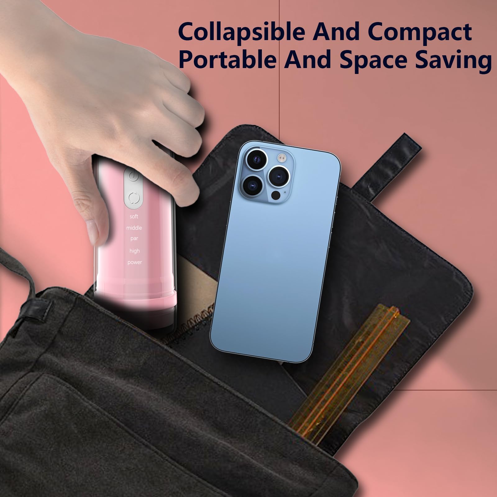 Pirzlqie portable-pliante-voyage: design pliable et léger parfait pour voyager.