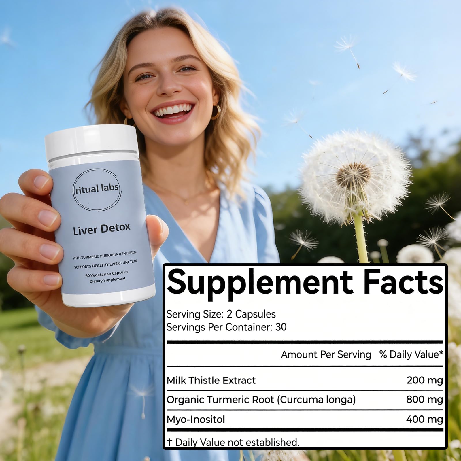 Capsules Piuregn Ritual Labs faciles à prendre et intégrables à la routine