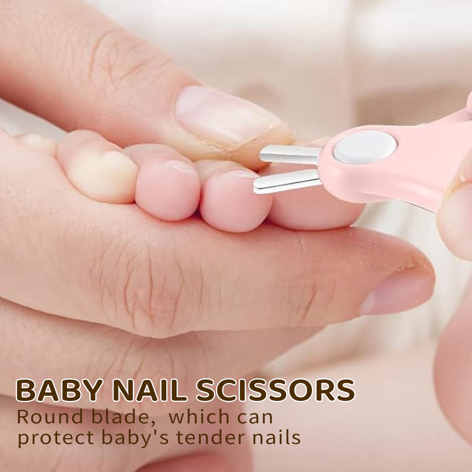 PIXFAIRY coupe-ongles-bebe-precie: coupe nette et sûre.