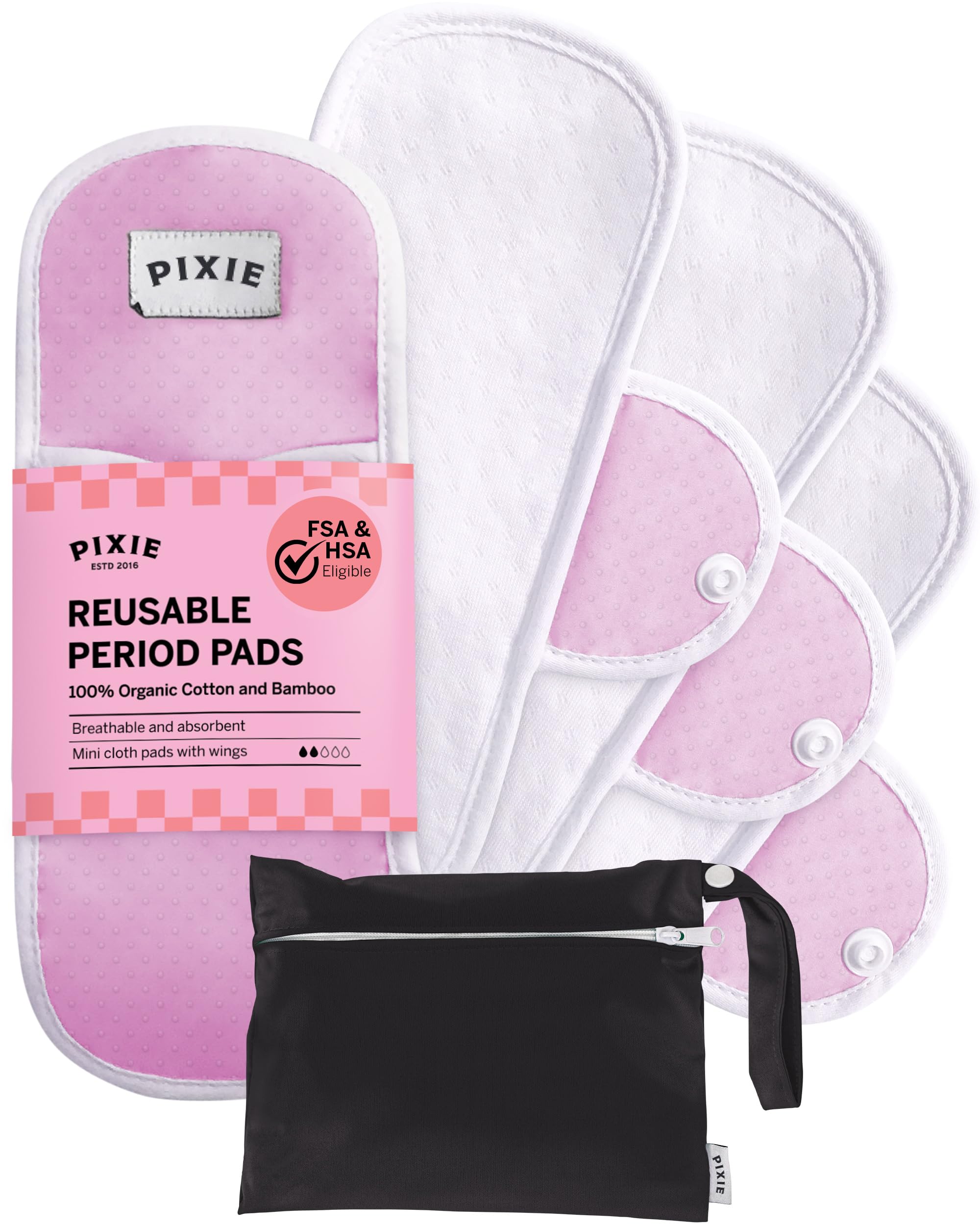 Pixie Cup pad coton organique douceur naturelle pour une protection quotidienne