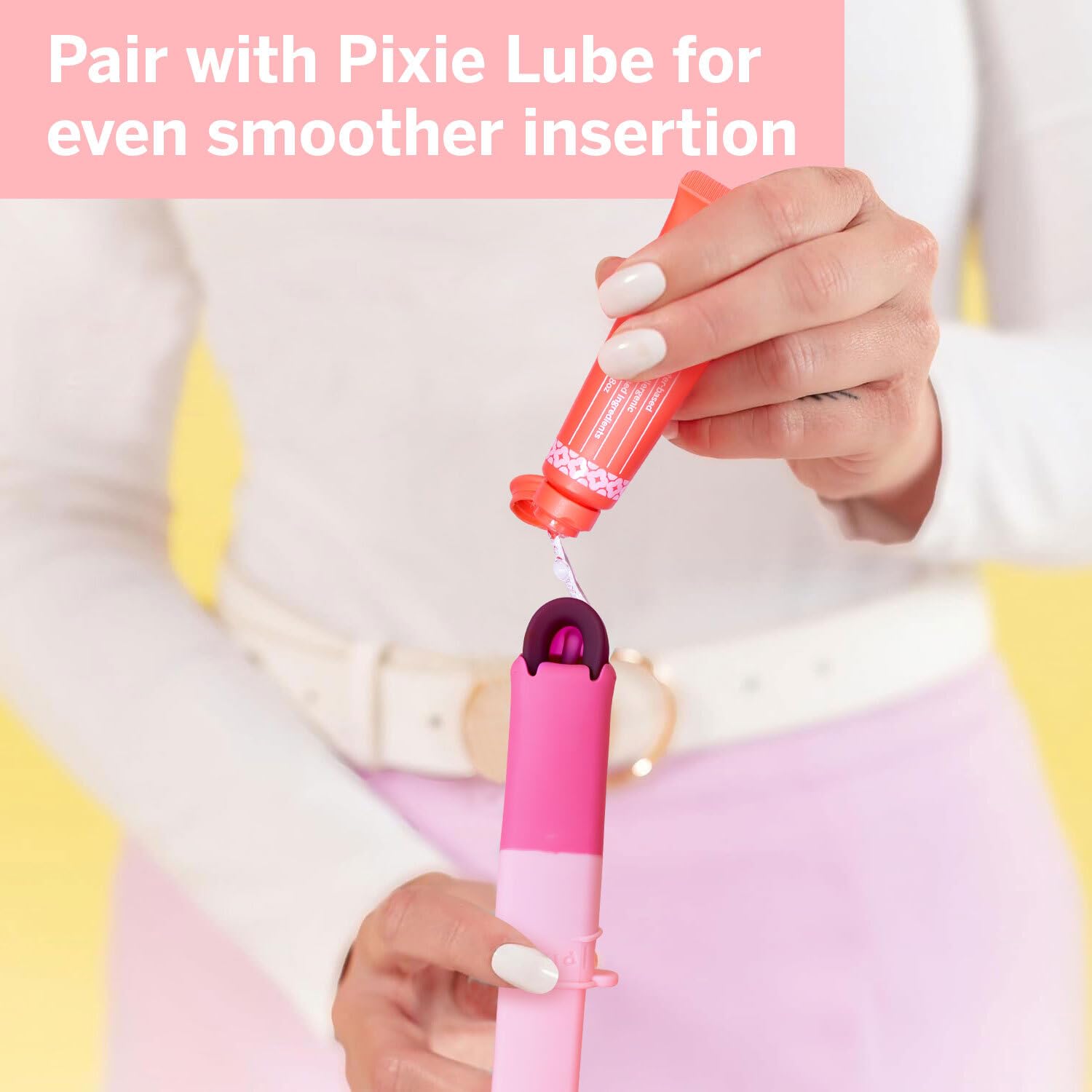 Pixie Cup applicateur-disque-menstruel service client réactif et garantie.
