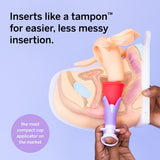 Pixie Cup applicateur – insertion précise et simple