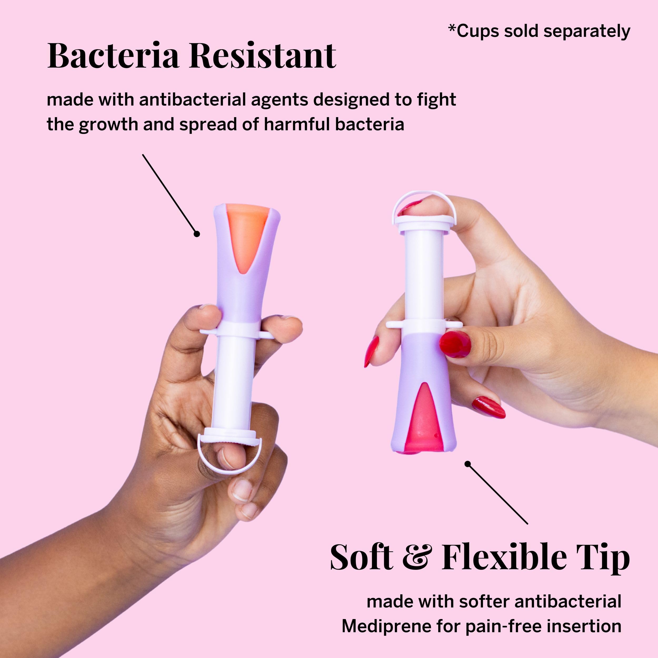 Pixie Cup Applicateur, design ergonomique pour ongles longs