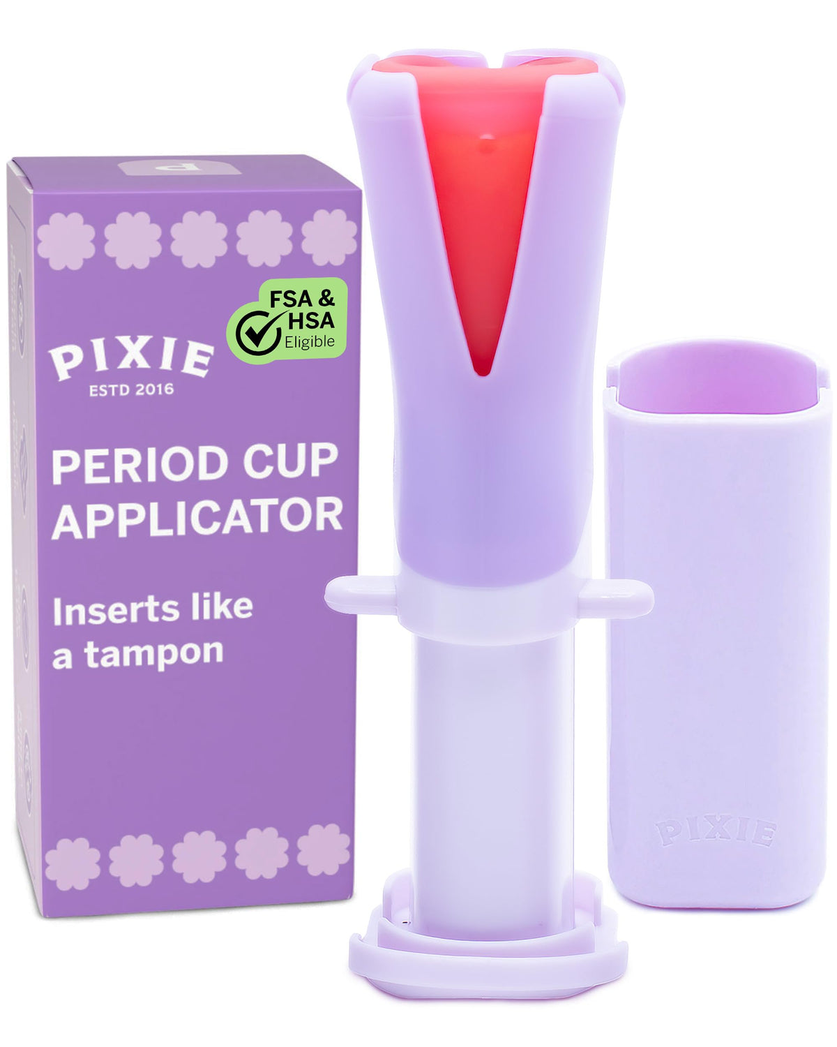 Pixie Cup Applicateur, insertion facile pour démarrer en douceur