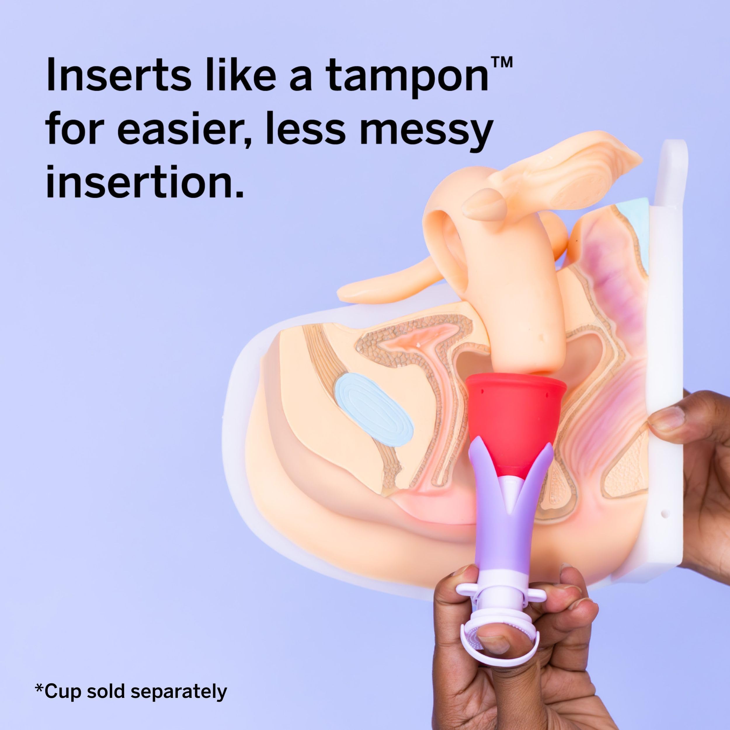 Pixie Cup Applicateur, produit réutilisable et responsable