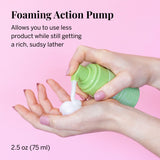 Pixie Feminine Wash – flacon clair met en avant le pH équilibré pour routine douce.