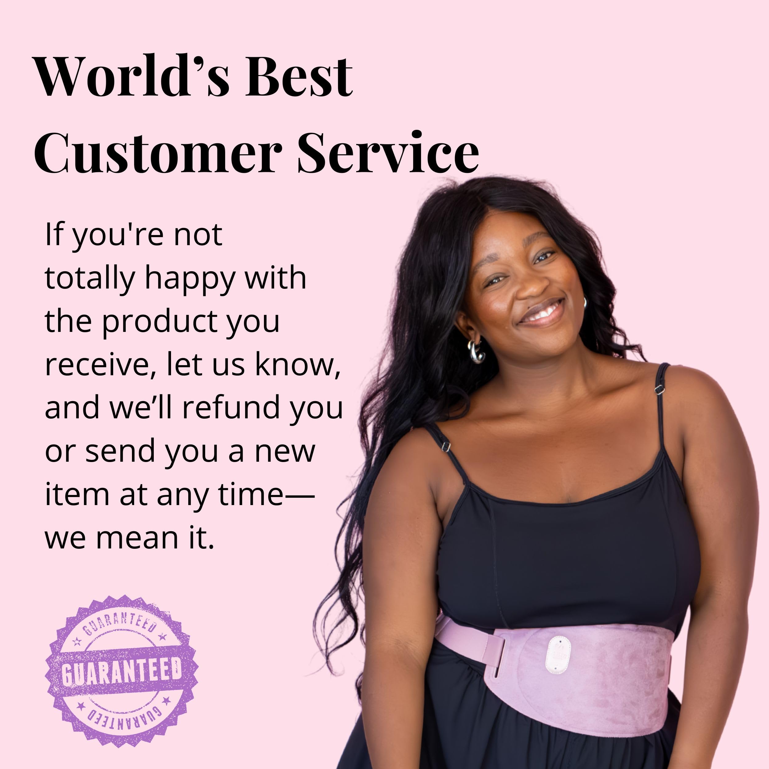 Pixie Cup: service client réactif et garantie de satisfaction.