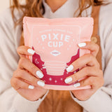 Pixie Cup service client et garantie de satisfaction sans souci.