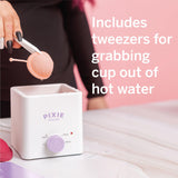 Pixie Cup Sterilisateur – nettoyage en 3 minutes avec arrêt automatique.