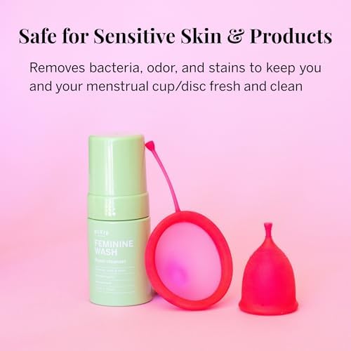 Pixie Feminine Wash – utilisation quotidienne facilitée par la pompe mousse.