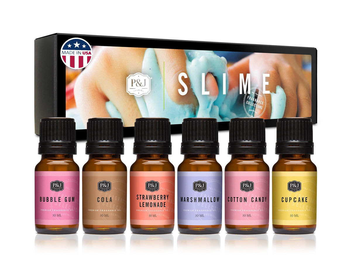 P&J Trading huile parfumée chewing-gum – parfum intense pour slime et bricolage