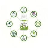 PJRYC Lipo Zerm, vegane sans OGM, adaptée à un mode de vie responsable.
