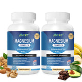PJRYC Magnésium Complex, bouteille de 180 gélules, soutien musculaire et sommeil