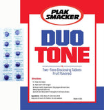Plak Smacker Duo Tone – emballage des pastilles révélant la plaque