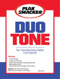 Plak Smacker Duo Tone – démonstration d’utilisation révélant la plaque pendant le brossage