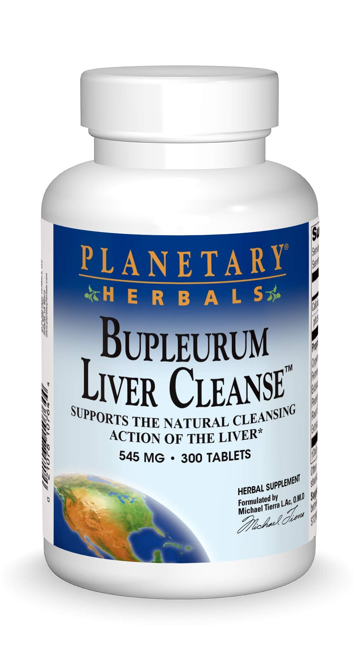 Planetary Herbals Bupleurum Détox Foie - bouteille: soutien potentiel du foie et détox.