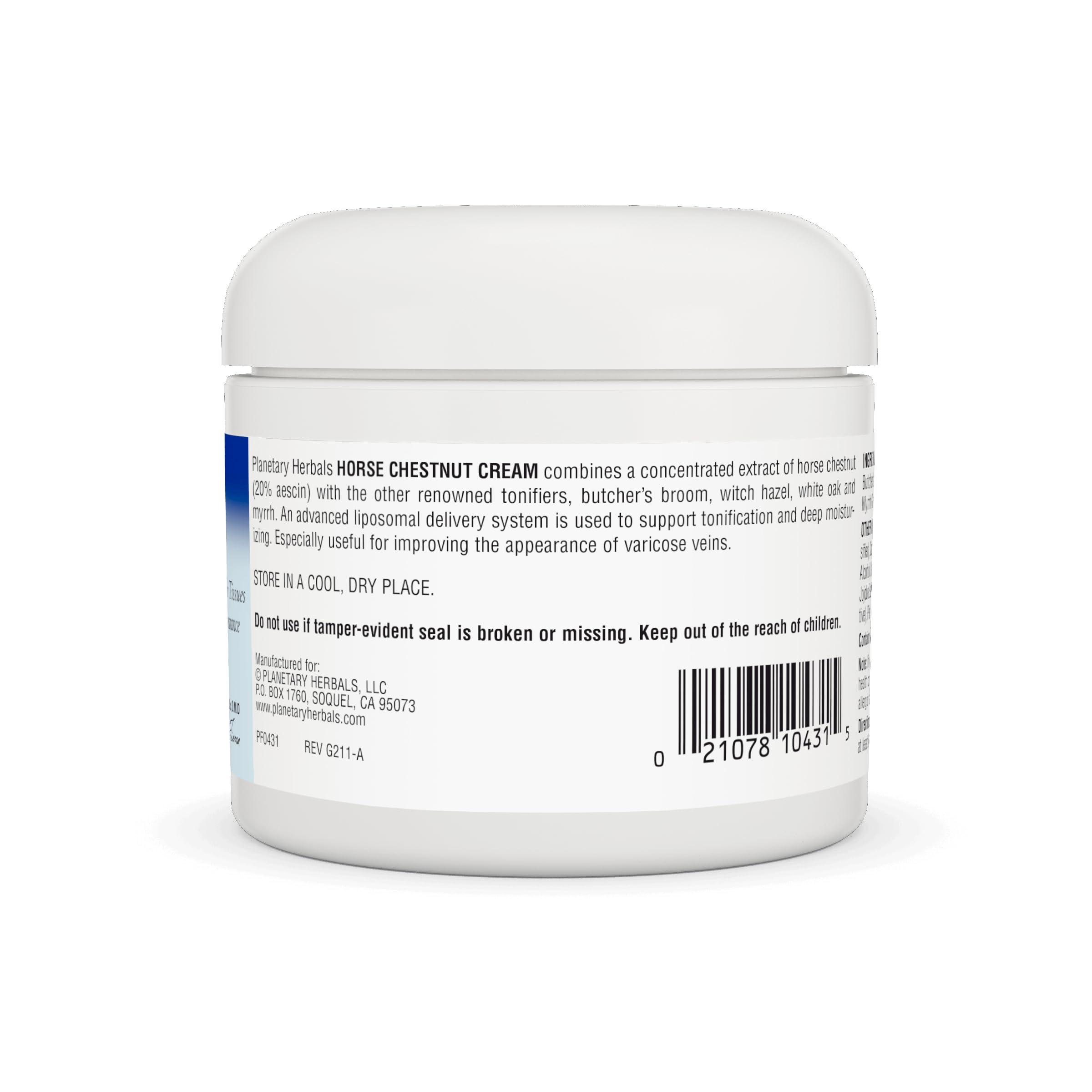Planetary Herbals crème tonifiante Marron d Inde application massage