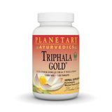 Planetary Herbals Triphala Gold, tablettes-1000mg, idéale pour une digestion quotidienne et équilibrée.
