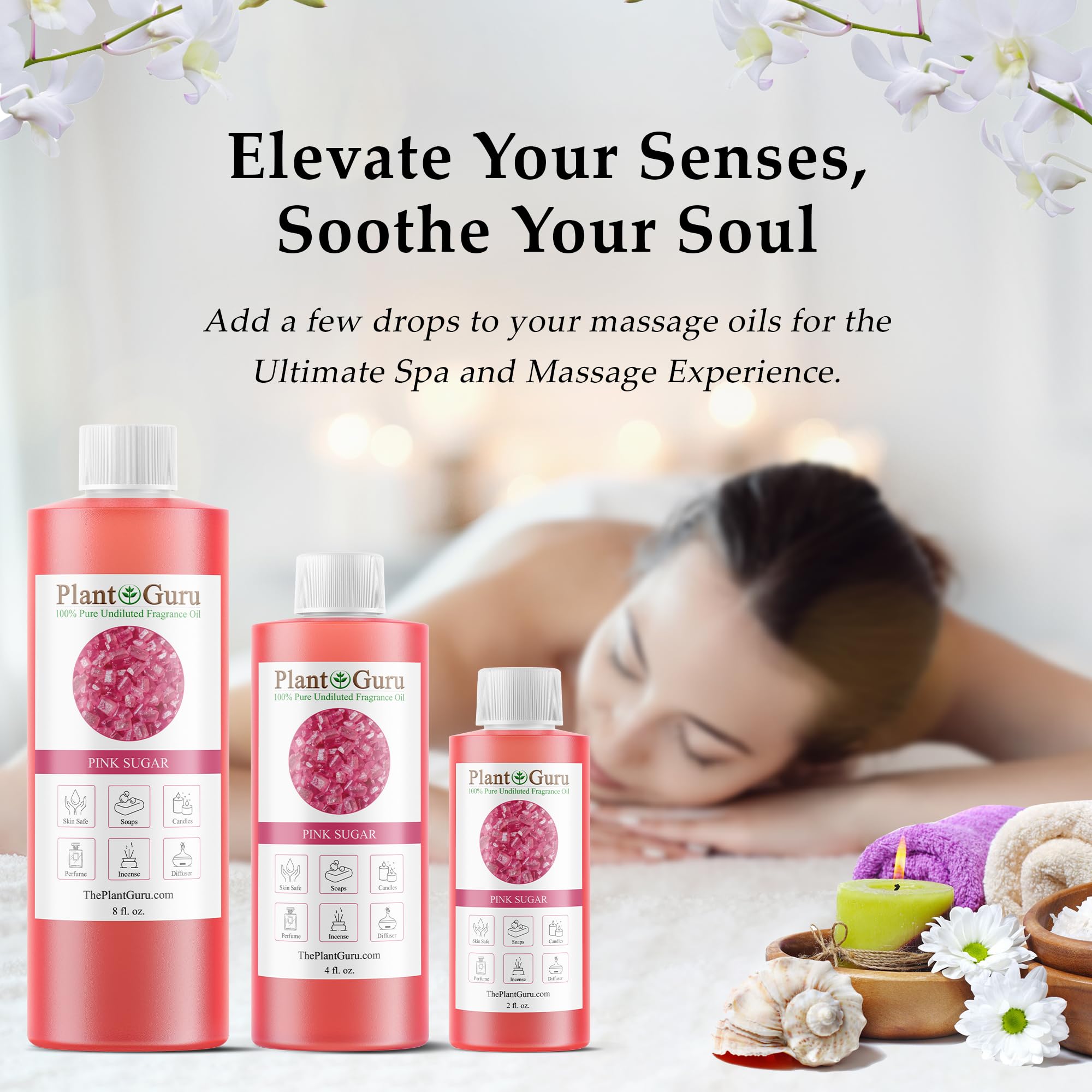 Crème corporelle Pink Sugar Plant Guru, hydratation légère et parfum subtil