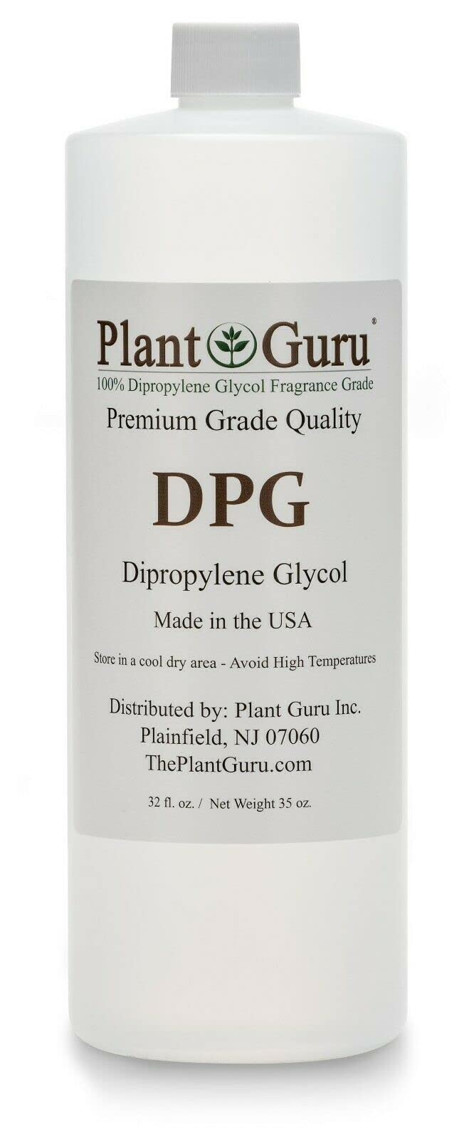 Plant Guru DPG 32 oz, bouteille inodore prête pour encens et parfums.