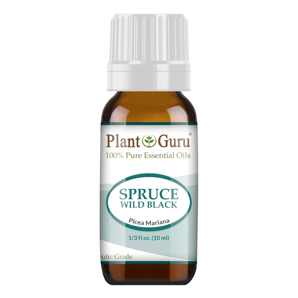 Plant Guru huile essentielle Épinette noire sauvage 10 ml, diffusion rafraîchissante pour une ambiance boisée