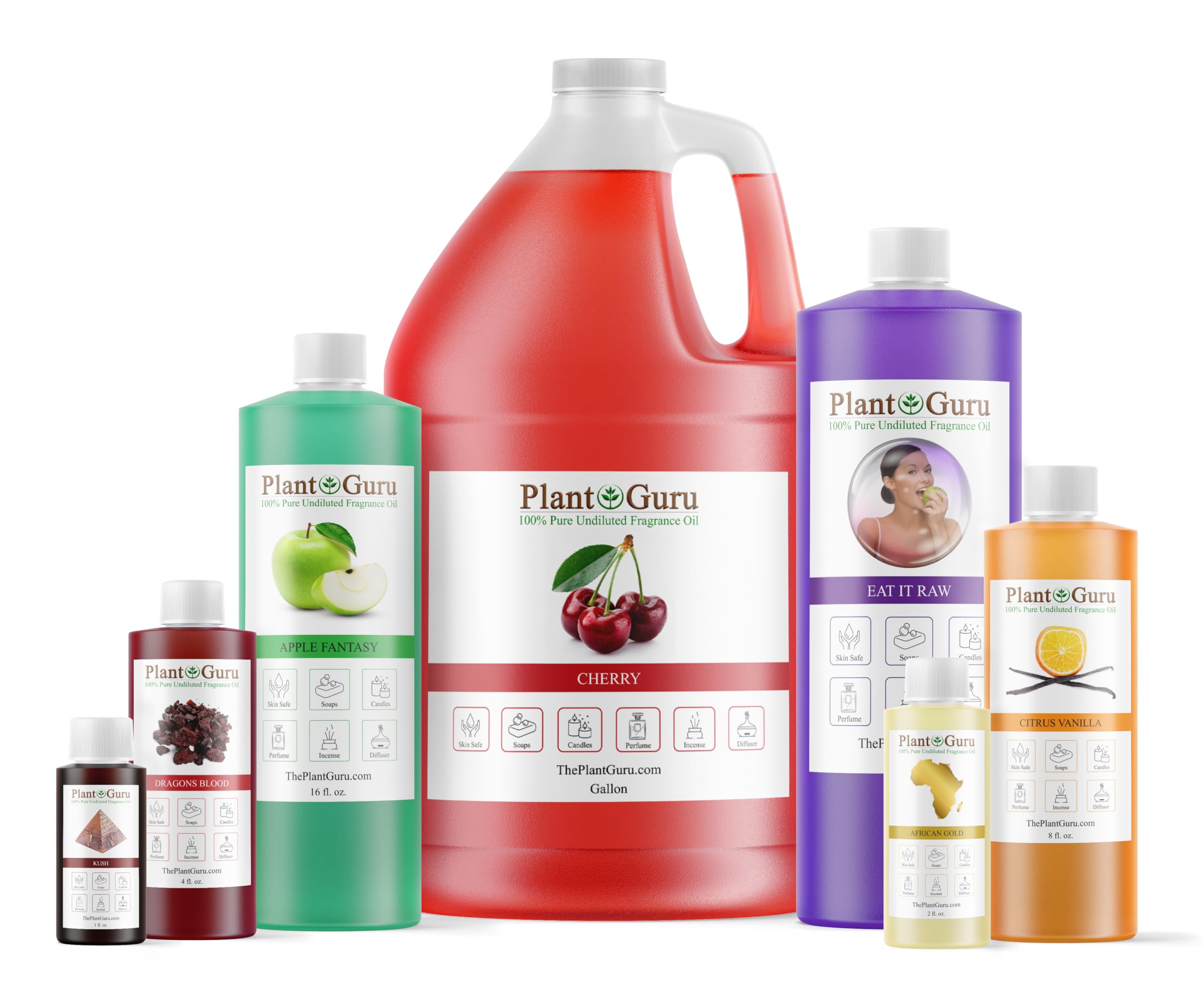 Lotion maison Plant Guru poudre bébé, texture onctueuse et parfumée.