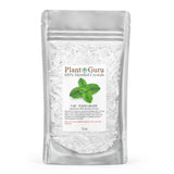 Plant Guru cristaux de menthol dans flacon 2 oz, idéal pour cosmétiques et soins.