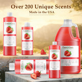 Étiquette Plant Guru Strawberry Fragrance Oil, repérage rapide en atelier.