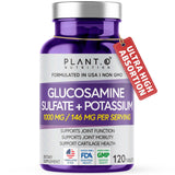 PLANT.O NUTRITION – Bouteille glucosamine sulfate potassium, soutien des articulations au quotidien.