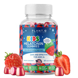 PLANT.O NUTRITION gommes enfants mélatonine – image bouteille, rituel du coucher