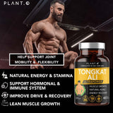 PLANT.O NUTRITION Tongkat Ali Ultrapower – gros plan sur les gélules, énergie et endurance