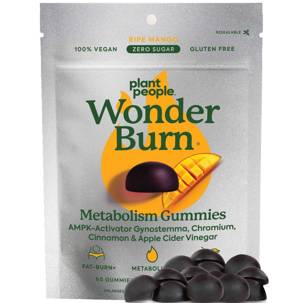 Gommes Plant People WonderBurn emballage, pratique pour votre routine quotidienne.