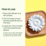 Base bois naturel du diffuseur Plant Therapy apporte une touche naturelle et élégante.