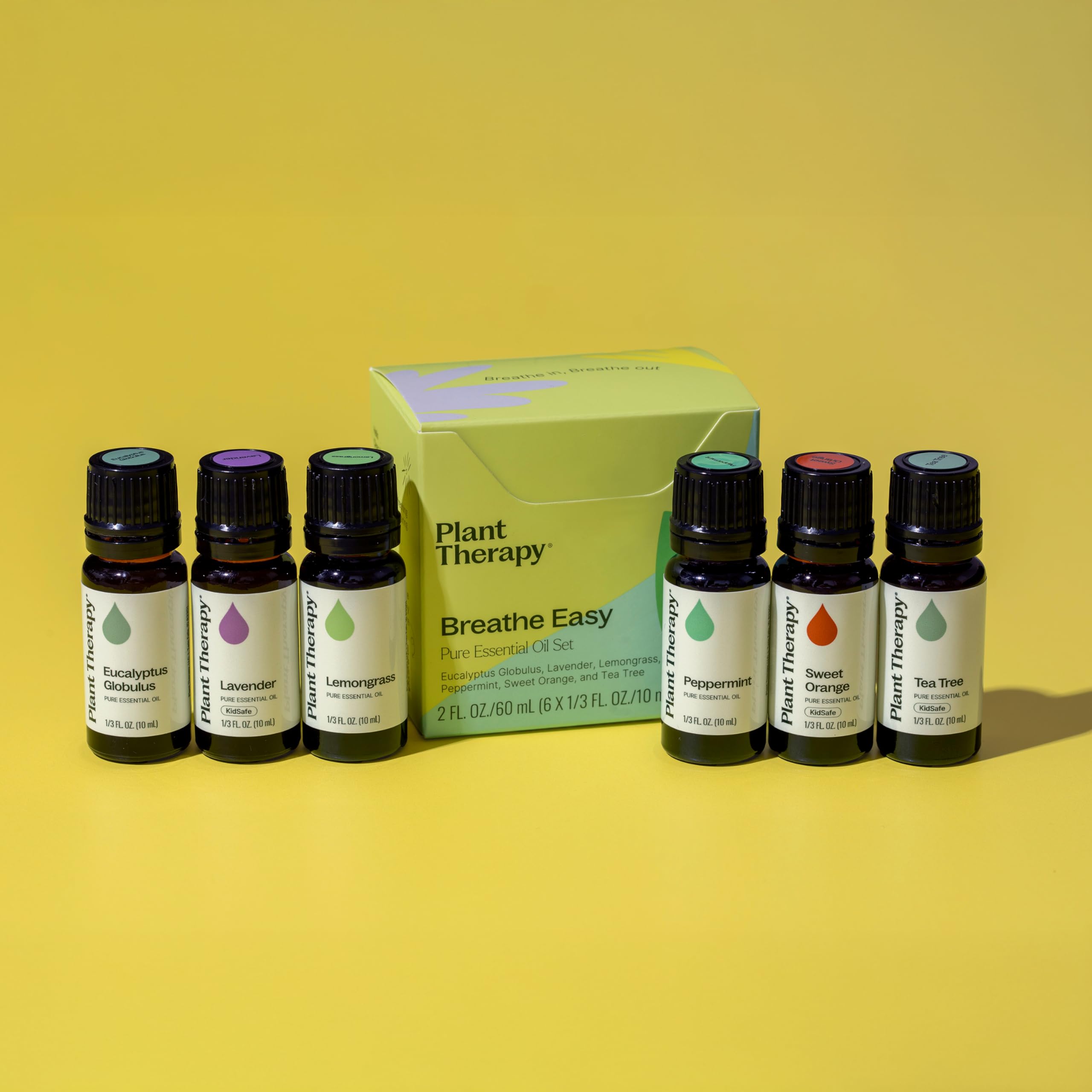 Plant Therapy Breathe Easy Diffusion Ambiance: diffuser les huiles pour une ambiance rafraîchissante.