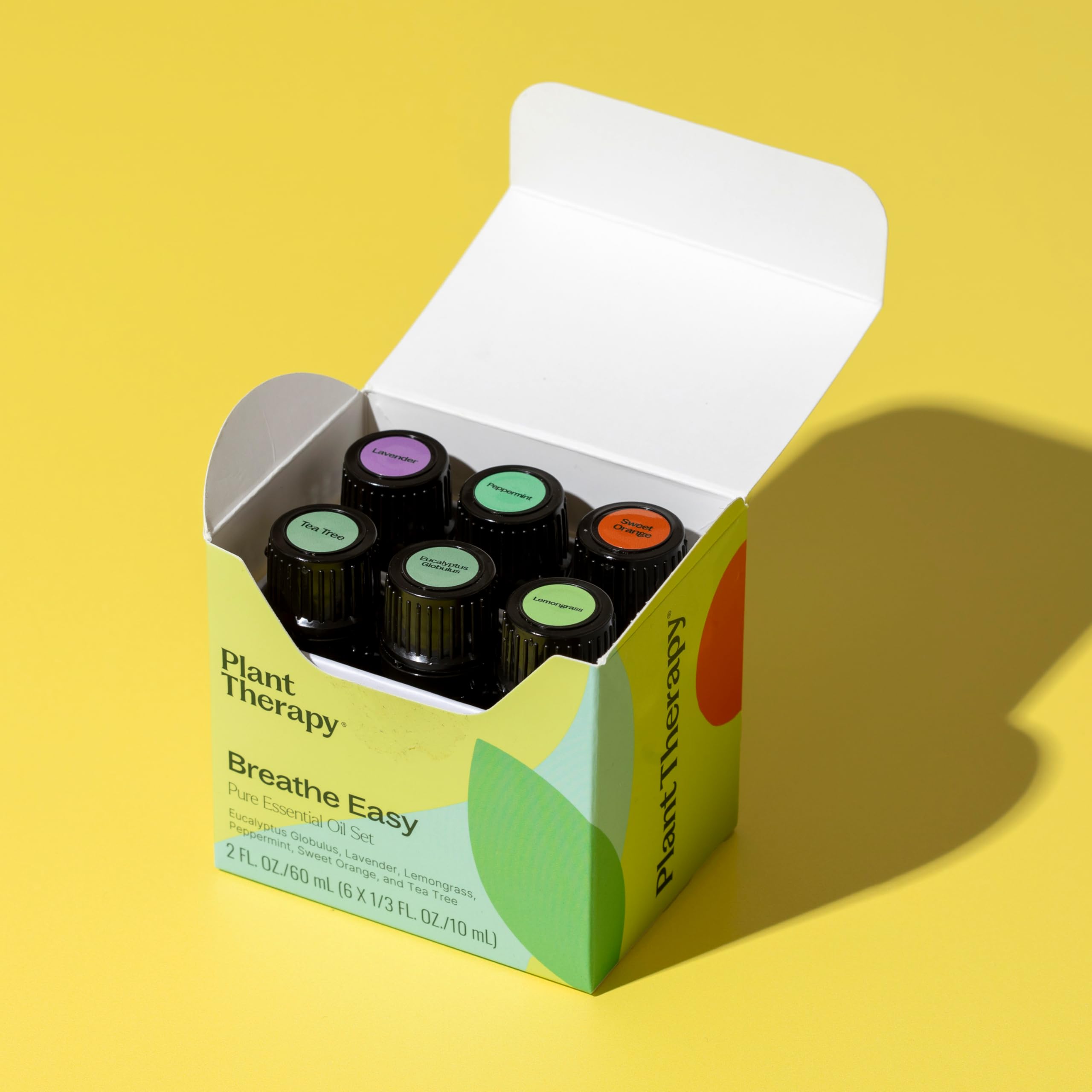 Plant Therapy Breathe Easy Étiquettes et tests: traçabilité et contrôle qualité visibles.