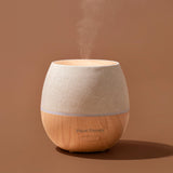 Modes de brume continue ou intermittente du diffuseur Drift Linen.