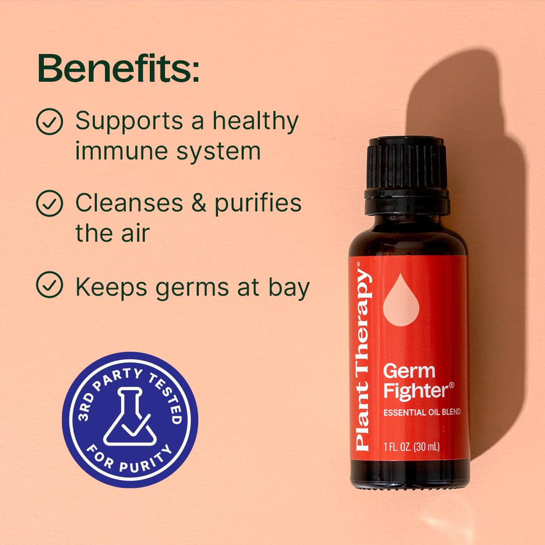 Germ Fighter Plant Therapy – diffuseur d'aromathérapie pour une ambiance fraîche.