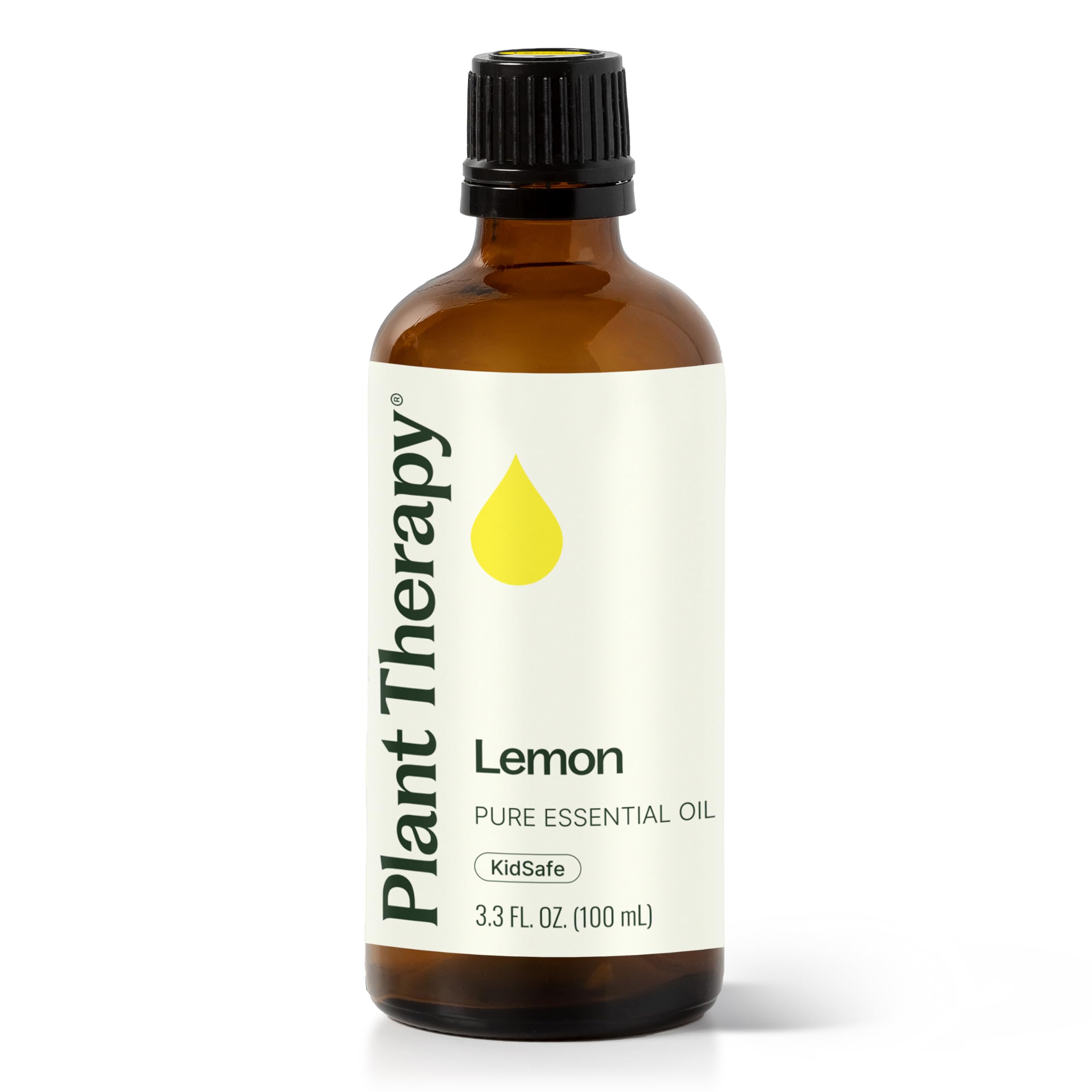 Huile citron Plant Therapy – bouteille 100 ml, parfum frais et stimulant.