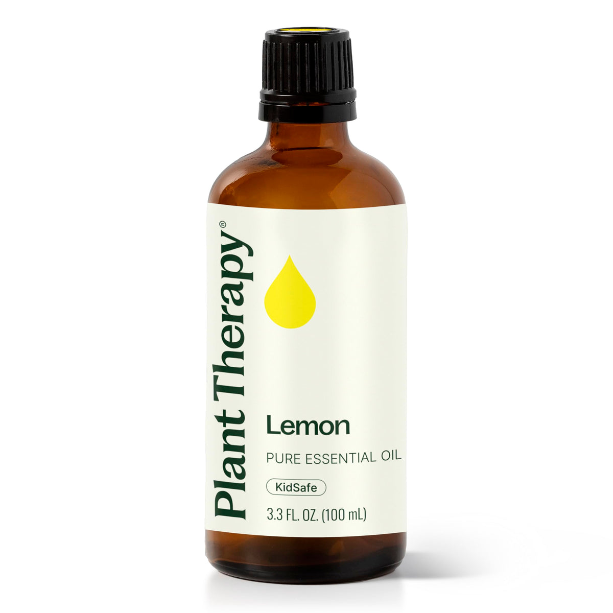 Huile citron Plant Therapy – bouteille 100 ml, parfum frais et stimulant.