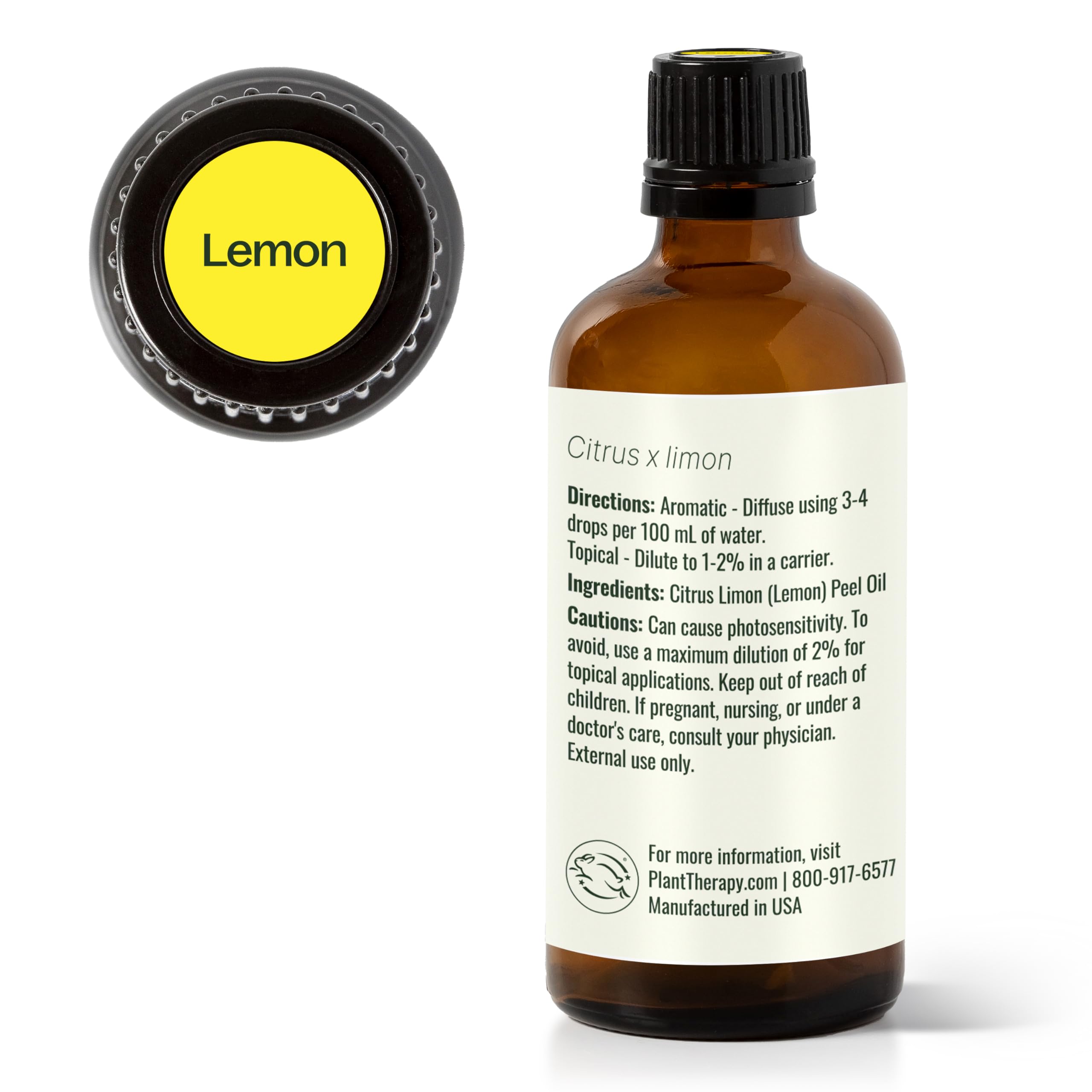 Huile citron Plant Therapy – diffusion relaxante et energisante a domicile.