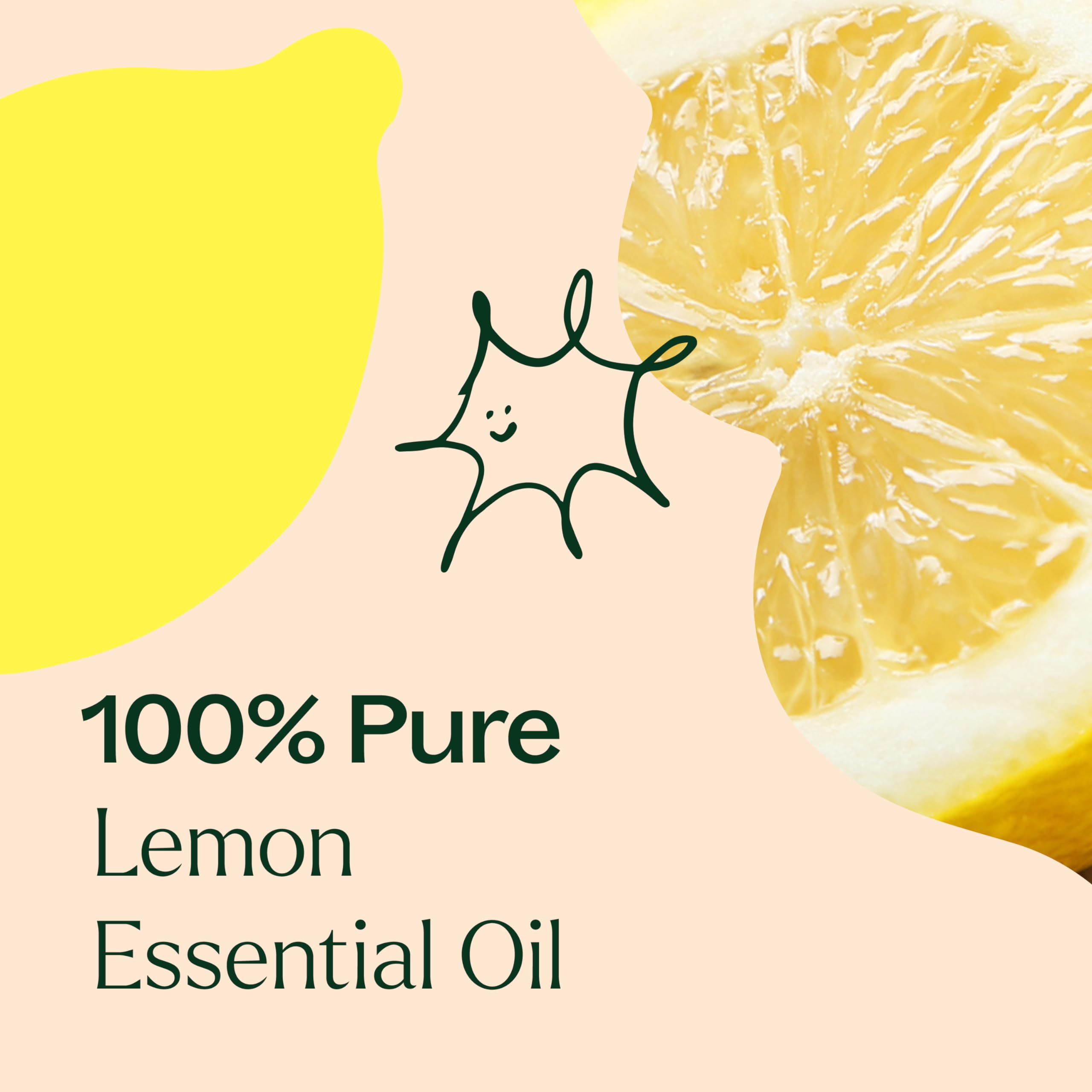 Huile citron Plant Therapy – etiquette clair sur la bouteille.