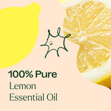 Huile citron Plant Therapy – etiquette clair sur la bouteille.