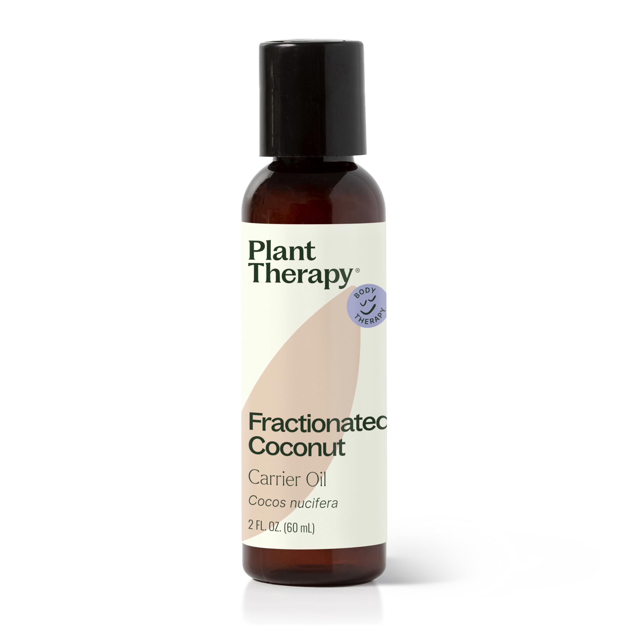 Plant Therapy huile coco fractionnée, bouteille 2 oz, hydratation pratique.