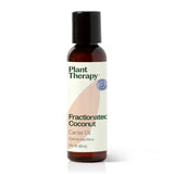 Plant Therapy huile coco fractionnée, bouteille 2 oz, hydratation pratique.