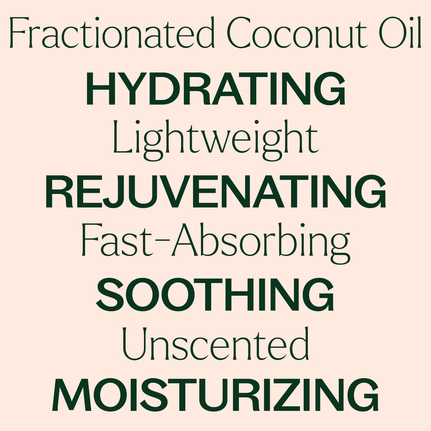 Plant Therapy huile coco fractionnée sur cheveux, brillance naturelle.