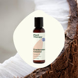 Plant Therapy huile coco fractionnée inodore, absorption rapide sans gras.
