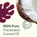 Plant Therapy huile coco fractionnée pour massage léger.