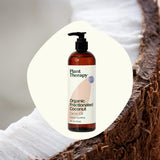 Huile coco fractionnée Plant Therapy comme huile porteuse pour mélanges.